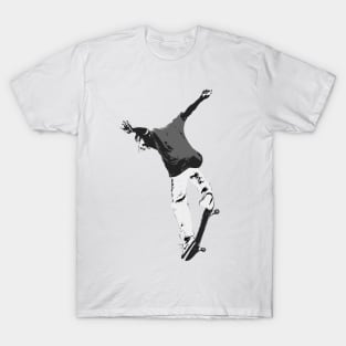 Deck Flipping - Skateboarder T-Shirt